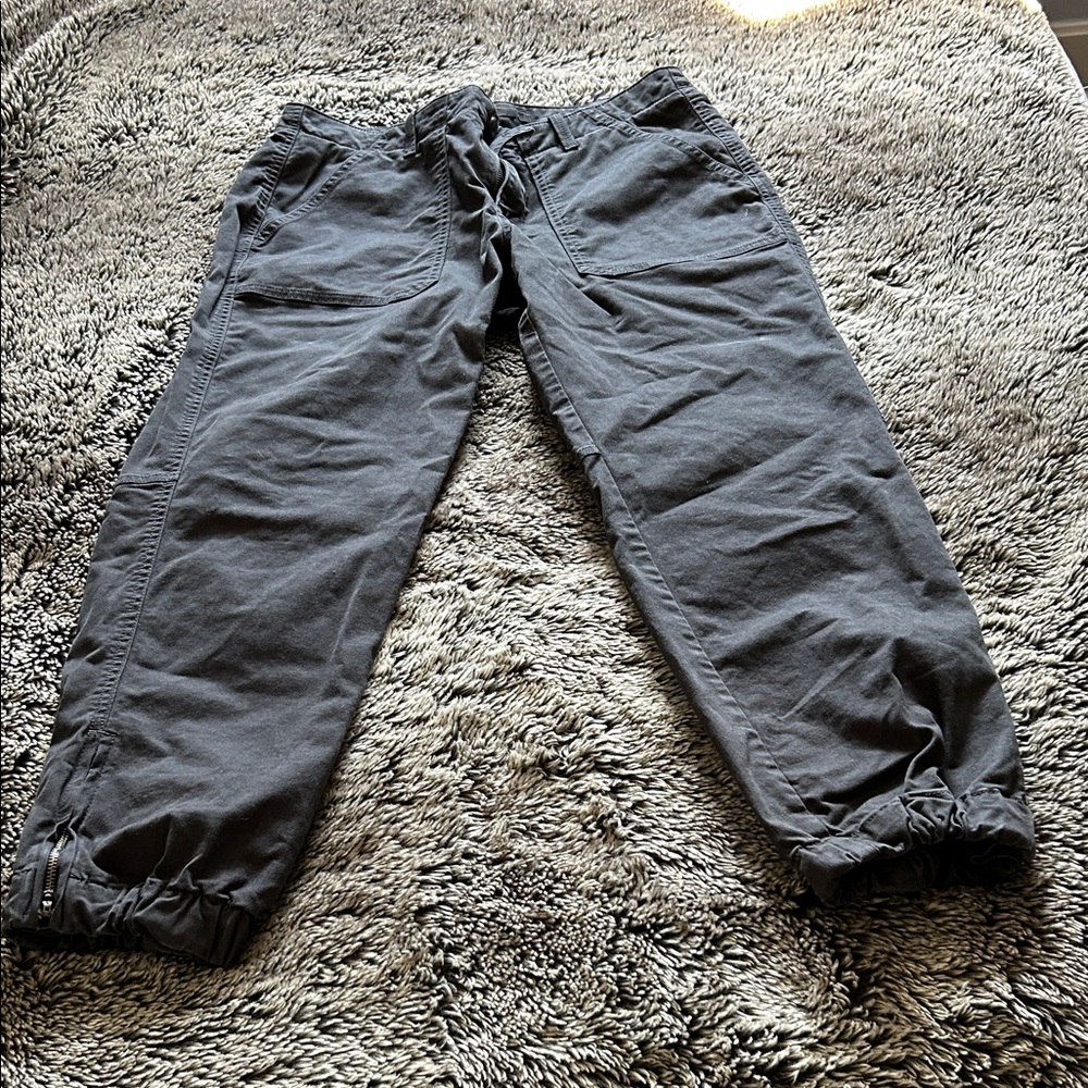Banana Republic Black Cotton Women's Pants - Size 10
